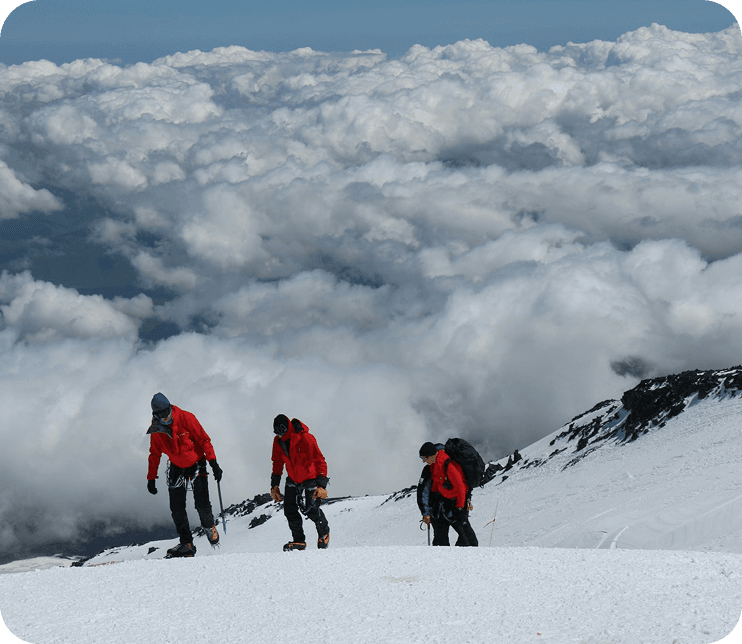 Family mountain adventure